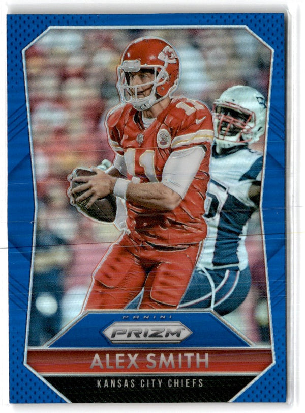 2015 Panini Prizm Blue Alex Smith #194