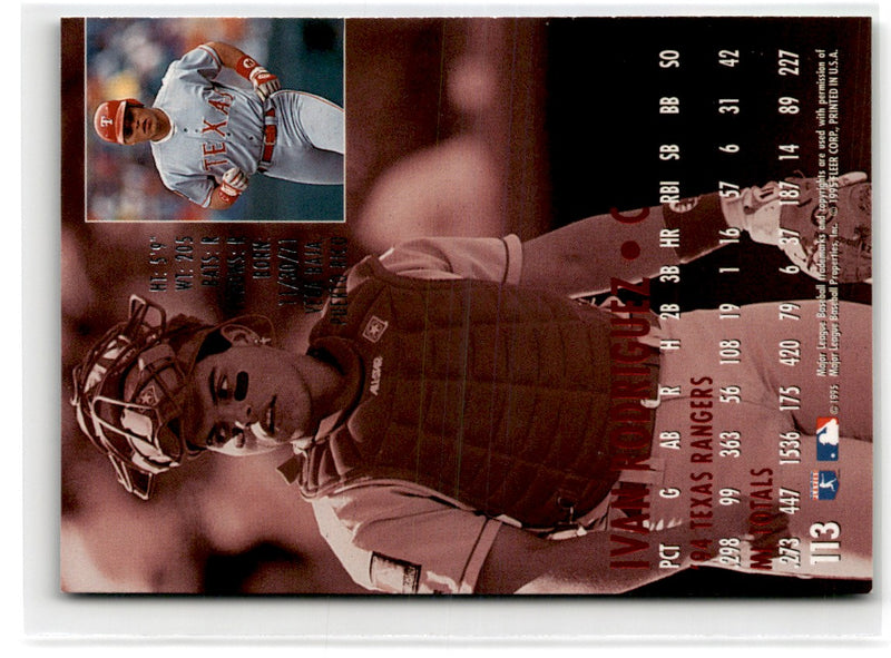 1995 Ultra Ivan Rodriguez