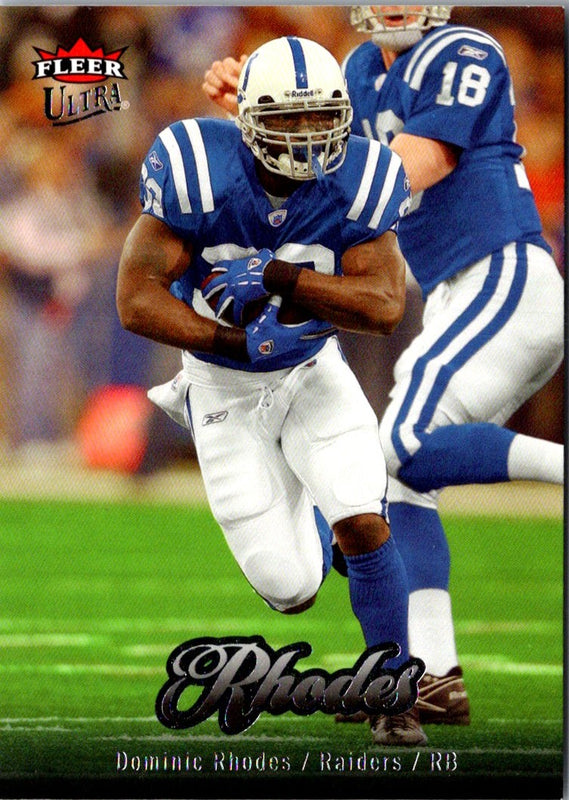 2007 Ultra Dominic Rhodes #139