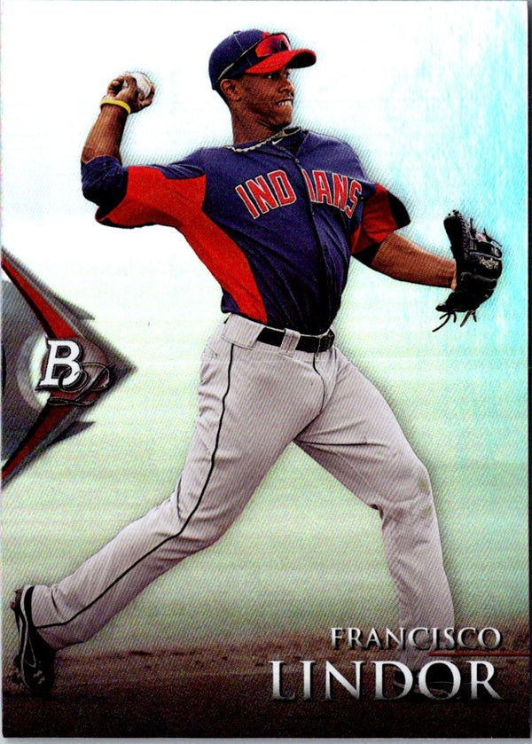 2014 Bowman Platinum Prospects Francisco Lindor #BPP1