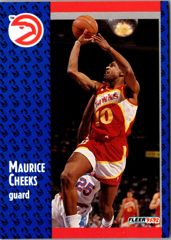 1991 Fleer Maurice Cheeks #242