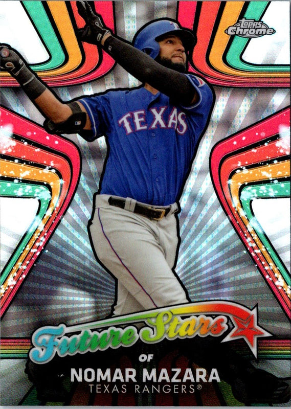 2017 Topps Chrome Future Stars Nomar Mazara #FS-8