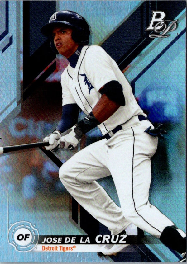 2019 Bowman Platinum Top Prospects Jose de la Cruz #TOP-77