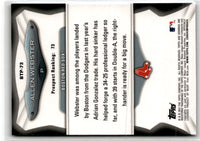 2013 Bowman Top 100 Prospects Allen Webster #BTP-73