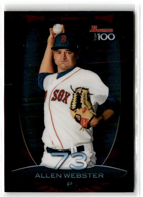 2013 Bowman Top 100 Prospects Allen Webster #BTP-73