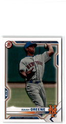 2021 Bowman Prospects Isaiah Greene