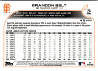2022 Topps Chrome Brandon Belt #26
