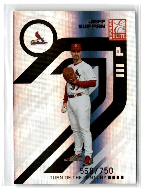 2005 Donruss Elite Turn of the Century Jeff Suppan #132 568/750