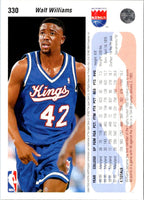 1992 Upper Deck Walt Williams #330 Rookie