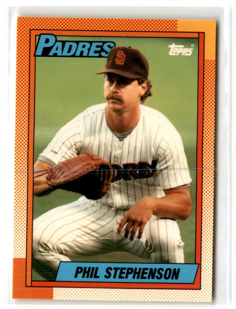 1990 Topps Tiffany Phil Stephenson