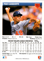 1993 Donruss Tom Candiotti #142