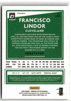 2020 Donruss Optic Red Wave Francisco Lindor #150