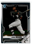 2021 Bowman Chrome Prospects Atomic Refractor James Beard
