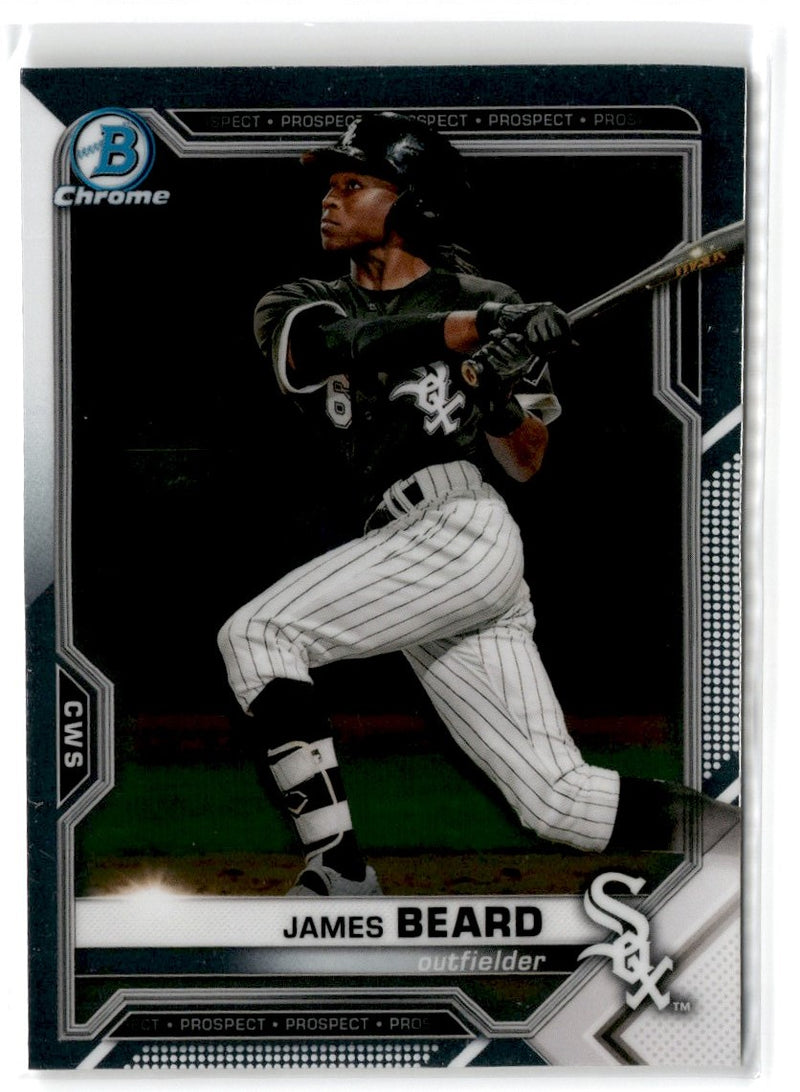 2021 Bowman Chrome Prospects Atomic Refractor James Beard