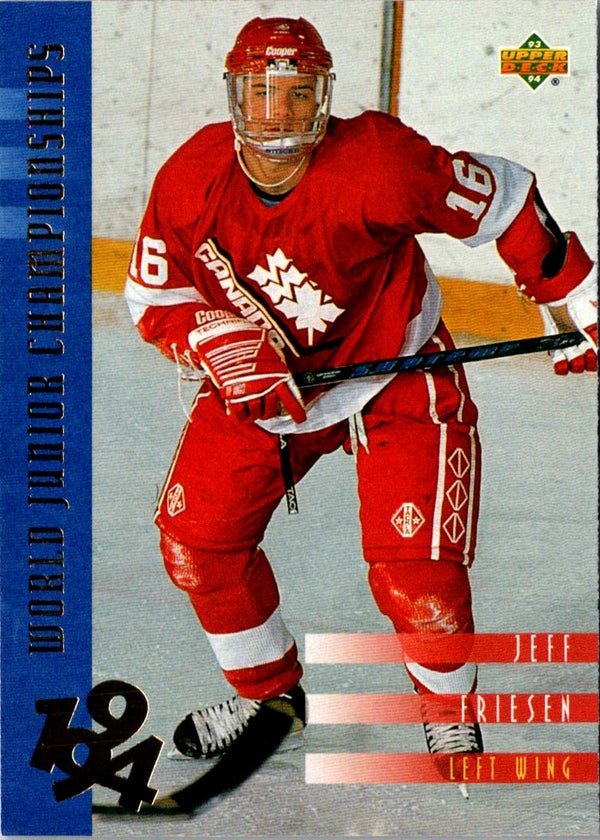 1993 Upper Deck Jeff Friesen #532 Rookie