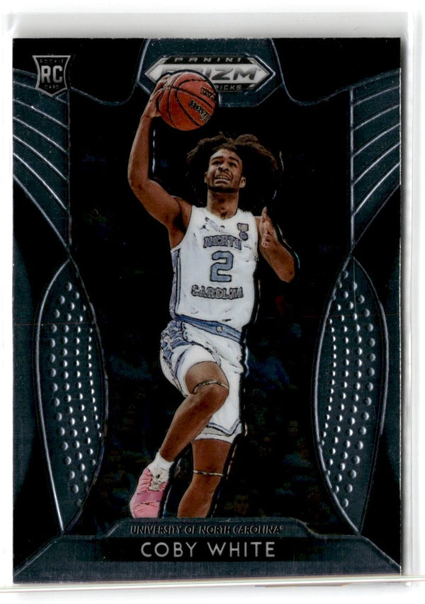 2019 Panini Prizm Draft Picks Coby White #70 Rookie