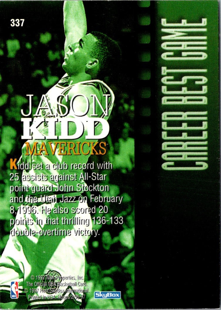 1996 Hoops Jason Kidd