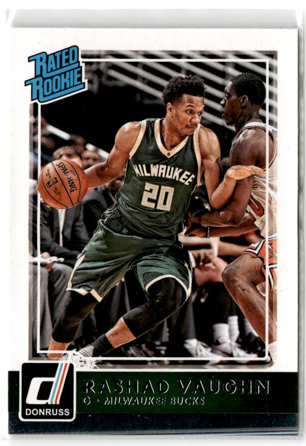 2016 Donruss Rated Rookies Rashad Vaughn #20