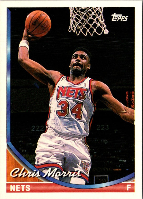 1993 Stadium Club Frequent Flyer Points Chris Morris #1