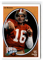 1991 Upper Deck Football Heroes Joe Montana Joe Montana #1