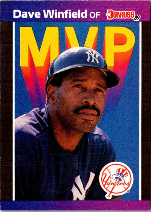 1989 Donruss Blue Chips Dave Winfield #6