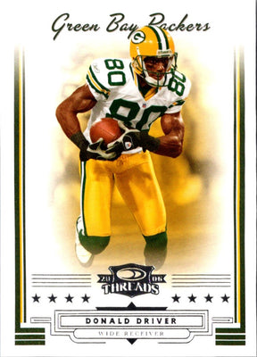 2006 Donruss Threads Donald Driver #44