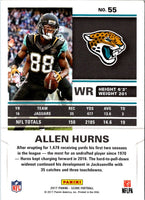 2017 Score Scorecard Allen Hurns #55