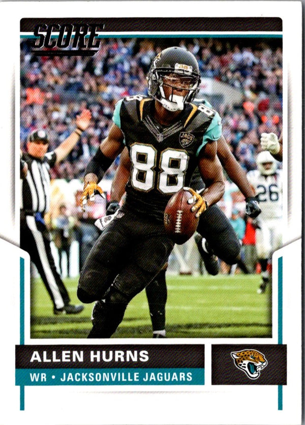 2017 Score Scorecard Allen Hurns #55