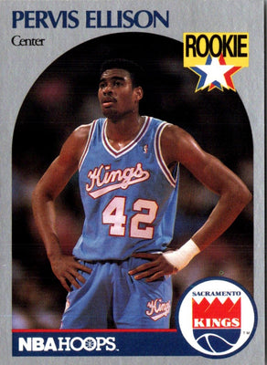 1990 Hoops Pervis Ellison #257 Rookie