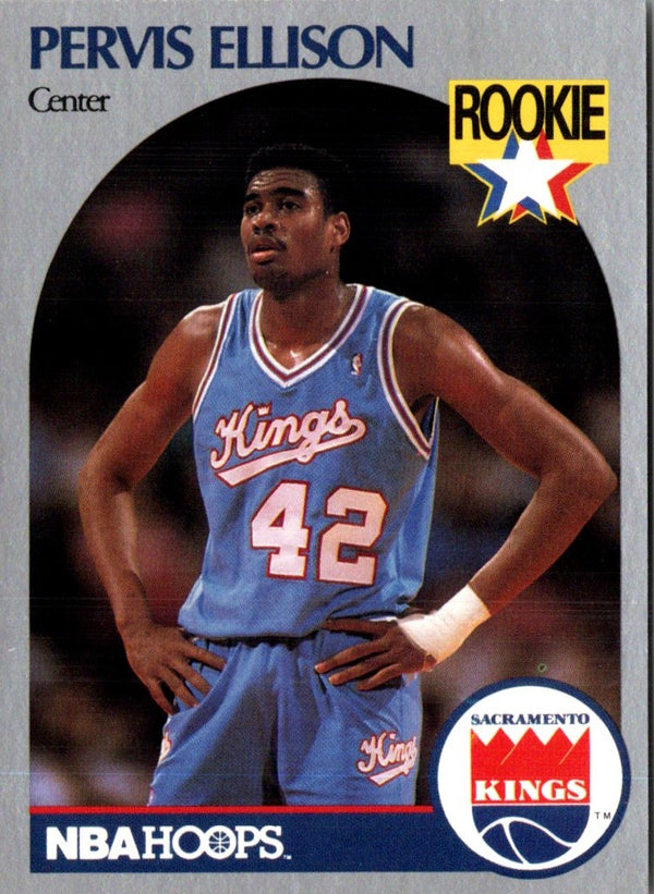 1990 Hoops Pervis Ellison #257 Rookie