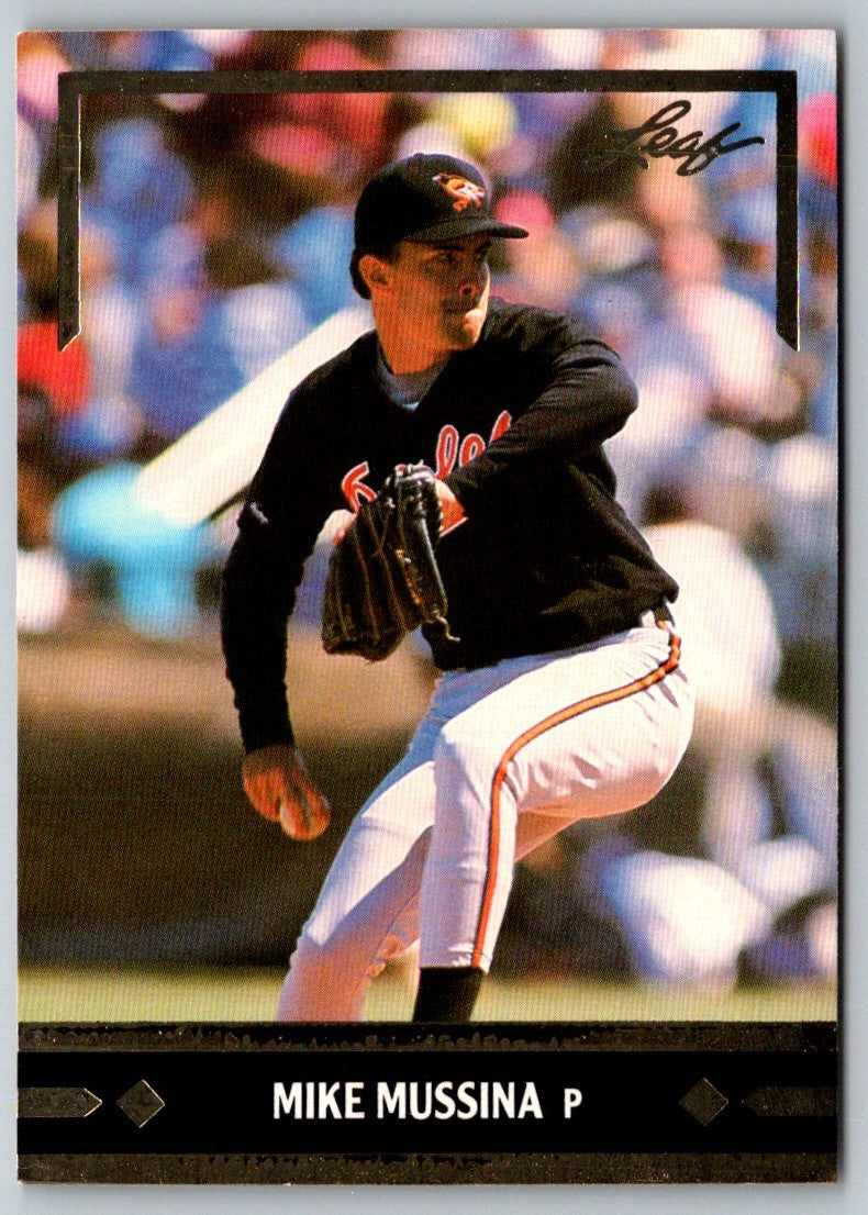 1991 Leaf Gold Rookies Mike Mussina