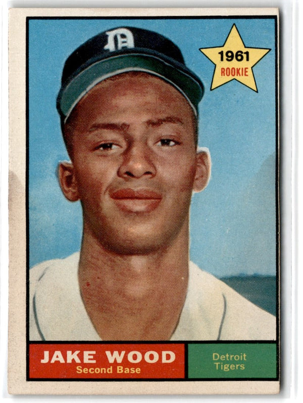 1961 Topps Jake Wood #514 Rookie