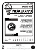 2023 Hoops Red Backs Saddiq Bey