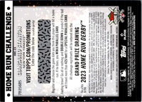 2022 Topps Home Run Challenge Code Cards Giancarlo Stanton #HRC-23