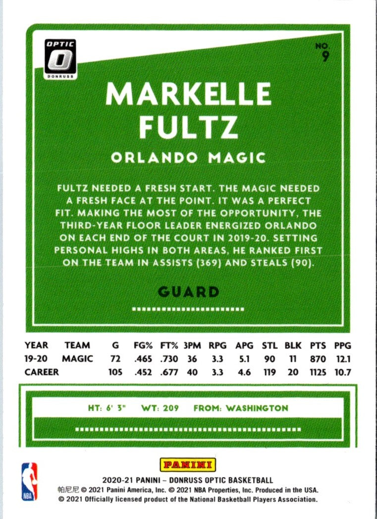 2021 Donruss Markelle Fultz