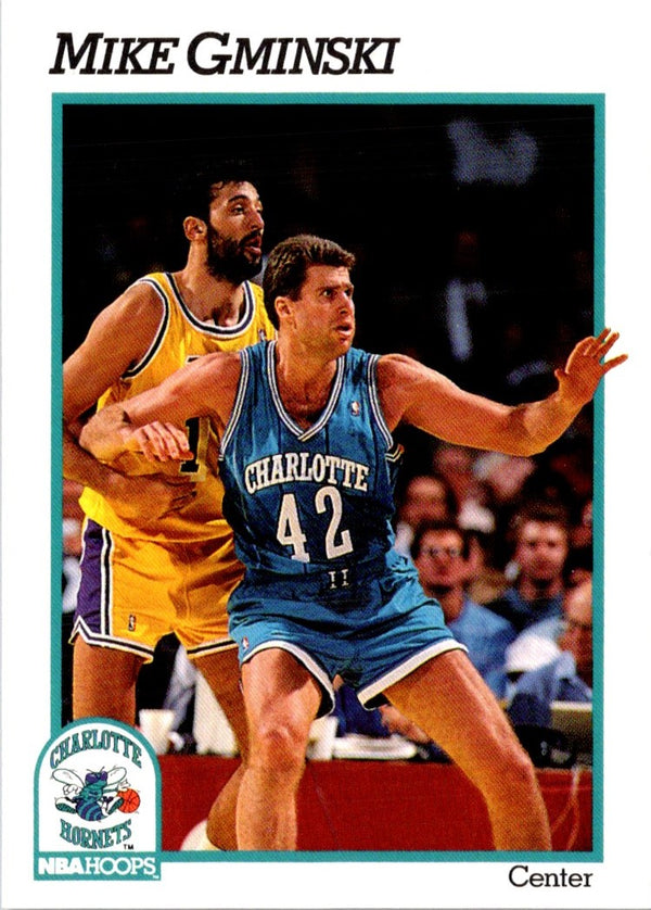 1991 Hoops Mike Gminski #22