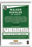 2020 Donruss Optic Carolina Blue and White Walker Buehler #97