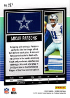 2022 Score Micah Parsons #227