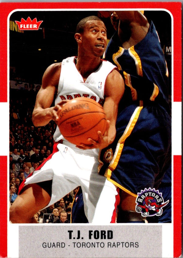 2007 Fleer T.J. Ford #17