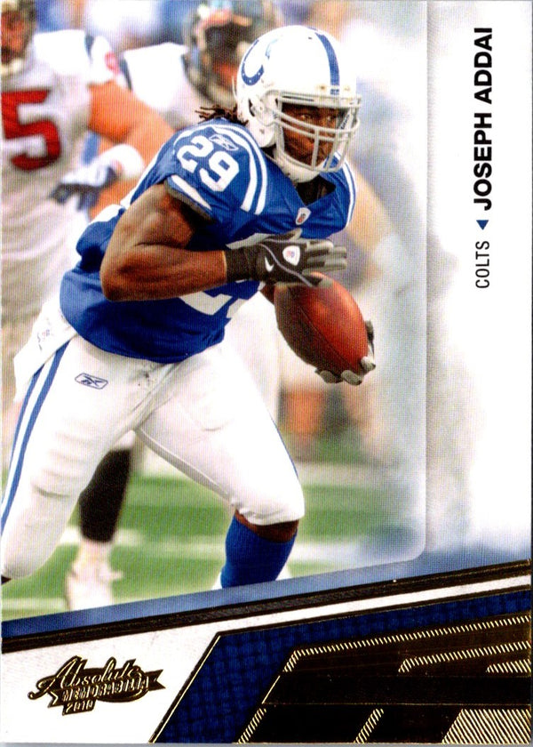 2010 Panini Absolute Memorabilia Joseph Addai #42