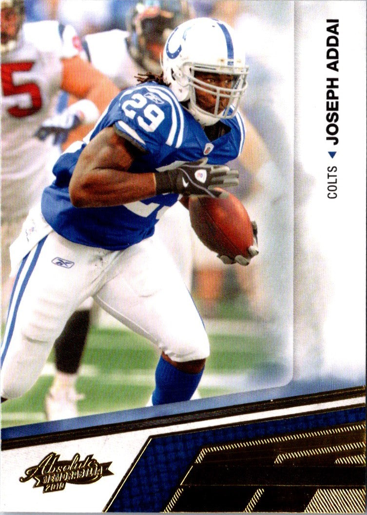 2010 Panini Absolute Memorabilia Joseph Addai