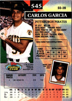 1993 Stadium Club Carlos Garcia #545