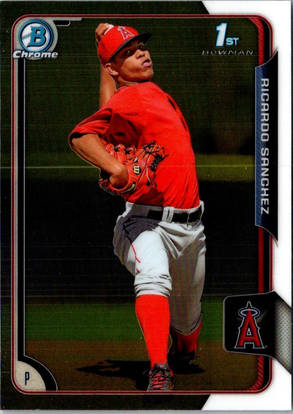 2015 Bowman Chrome Prospects Ricardo Sanchez #BCP147