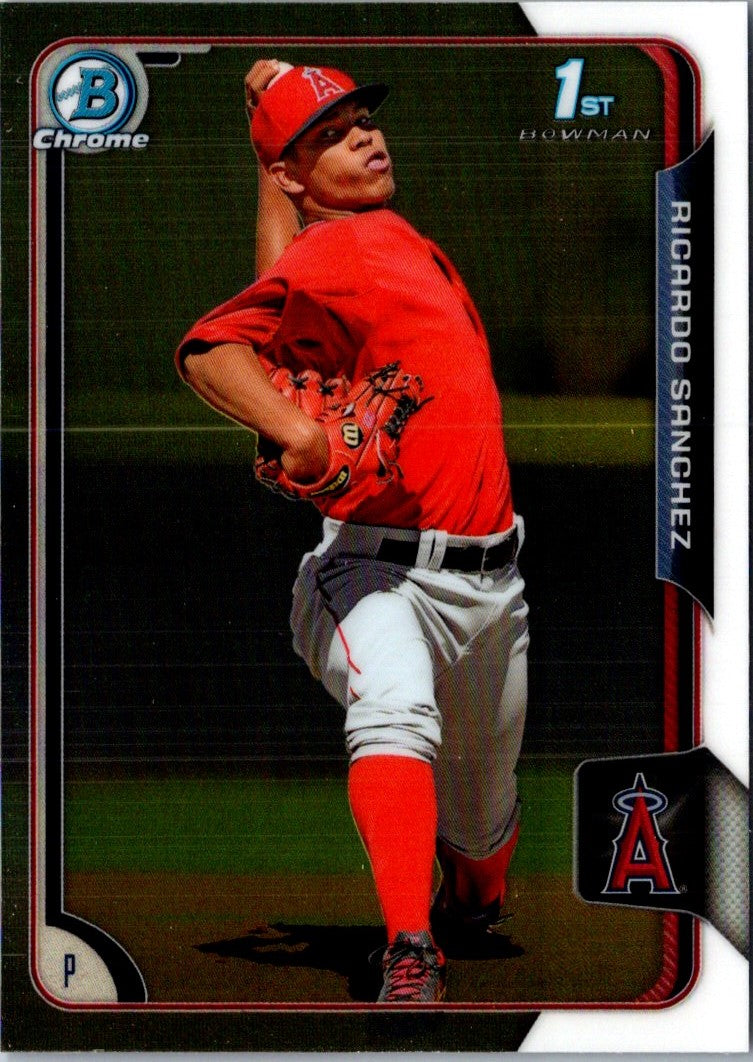 2015 Bowman Chrome Prospects Ricardo Sanchez