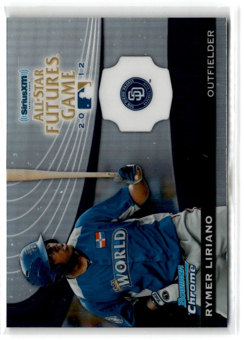 2012 Bowman Chrome Futures Game Rymer Liriano