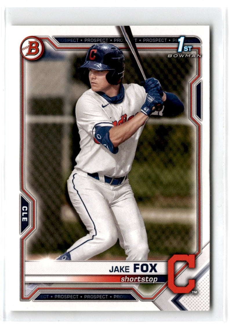 2021 Bowman Draft 1st Edition Jake Fox