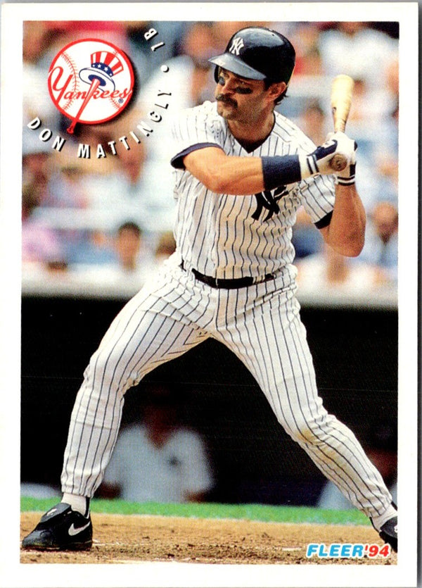 1994 Fleer Sunoco Don Mattingly #17