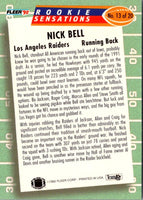 1992 Fleer Rookie Sensations Nick Bell #13