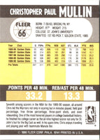 1990 Fleer Chris Mullin #66