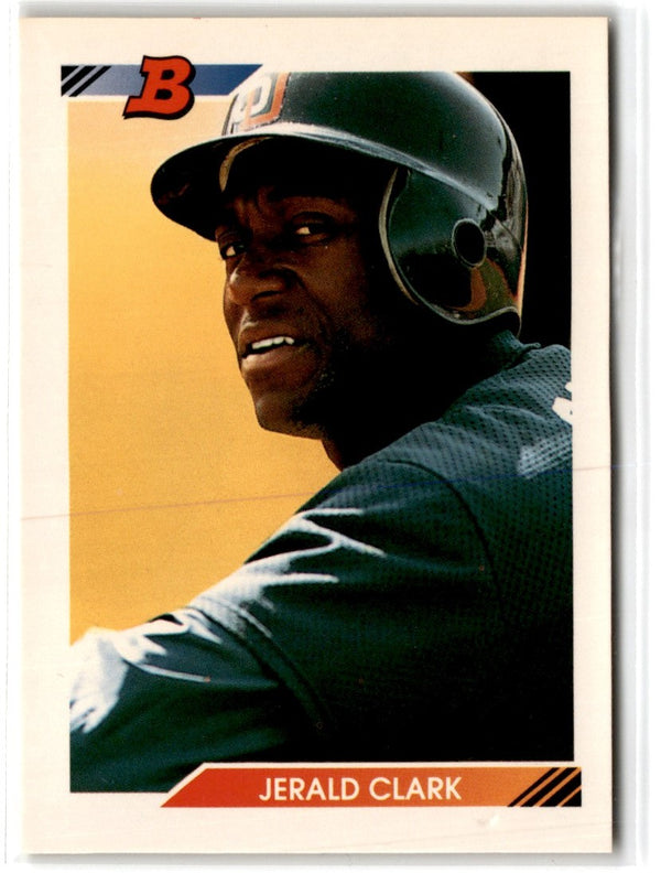 1992 Bowman Jerald Clark #323